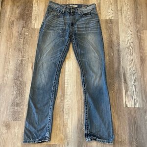 Mens BKE Jake straight leg jeans. 33XL.